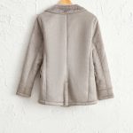 slim fit thick coat