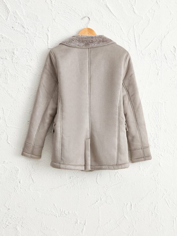 slim fit thick coat